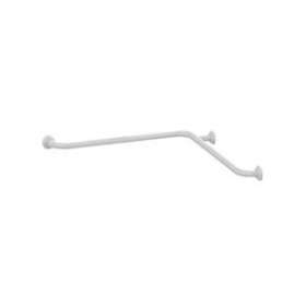 Barre d'angle 2 murs 90DEG symétrique, 750 x 750 mm, tube alu. époxy blanc D 30|Pellet asc-PT4049330