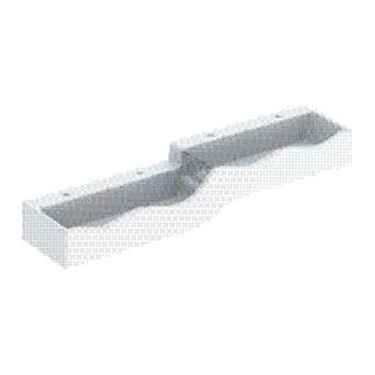 Lav coll Geberit Bambini lav le plus bas à gauche L180cm l41.5cm, STP, blanc|Geberit-GBR430000016