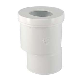 Pipe wc sortie droite excentree 85/107 d.100|Nicoll-NCLQW810E