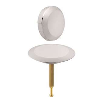 Kit de finition Geberit d52, pour vidage de baignoire avec actionnement rotatif|Geberit-GBR150.221.21.1
