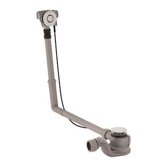 Vidage de baignoire Geberit à déclenchement par pression PushControl, d52, long|Geberit-GBR150.766.21.1