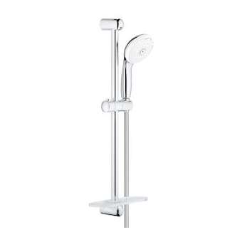 Ensemble de douche 4 jets avec barre Tempesta 100 Chromé|Grohe-GO228593002