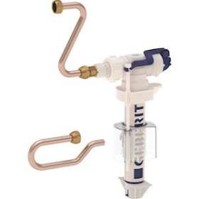 Robinet flotteur Geberit type 380, alimentation latérale, 3/8', mamelon laiton|Geberit-GBR243.136.00.1