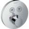 Set finition mitigeur thermostatique ShowerSelect S encastré 2 fonctions, chromé
