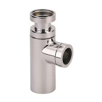 Siphon lavabo ABS chromé, Cylindrix, réglable 50/120 mm, sortie D32|Valentin-VA213080000000