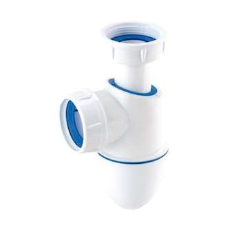 Bm242-siphon lavabo bi-mat 1 1/4 sort d40|Nicoll-NCL0201283