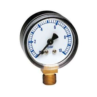 MANOMETRE 63 RADIAL 6 BAR|Thermador-TMRM63R06