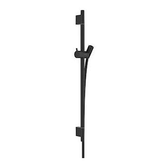Barre de douche S Puro 0,65 m noir mat|Hansgrohe-HA328632670