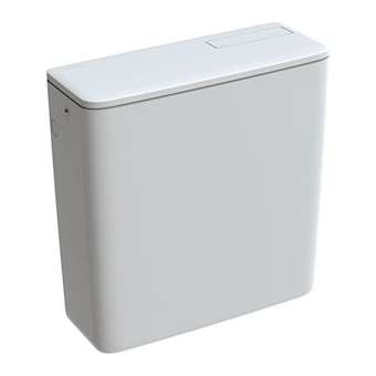 Réservoir Geberit AP128 interrompable ali lat ou arr cen vis: Blanc alpin|Geberit-GBR128.006.11.5