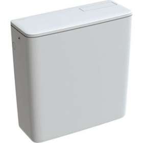 Réservoir Geberit AP128 interrompable ali lat ou arr cen vis: Blanc alpin|Geberit-GBR128.006.11.5