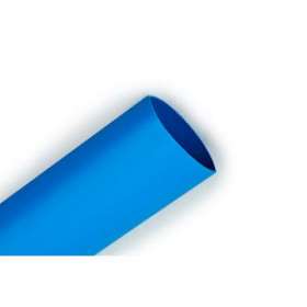 GTI 3000 18/6mm Gaine Thermorétractable paroi fine en barre de 1m Bleu|3M france-TRM85404