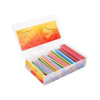 Coffret de 104 gaines thermo GTI Couleurs rétreint 2:1 en manchons de 15cm|3M france-TRM85775