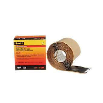 3M Scotch 2228 Ruban élastomère autosoudable isolant 3,5m x 50mm avec liner|3M france-TRM80698