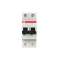 S200 Disjoncteur modulaire- 2P - 10A courbe C - 6000A/10kA (2 modules)-peignable