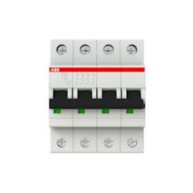 Disjoncteur S204L 4P 10A Courbe C Raccordement à vis - 6KA (4Modules)|ABB-ABB350436