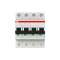 S200 Disjoncteur modulaire- 4P - 40A courbe C - 6000A/10kA (4 modules)-peignable
