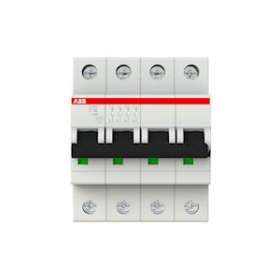 S200 Disjoncteur modulaire- 4P - 40A courbe C - 6000A/10kA (4 modules)-peignable|ABB-ABB352442