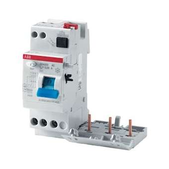 Bloc Dif. (DDA203) 3P 40A 30mA AC (Pour S200)|ABB-ABB451051
