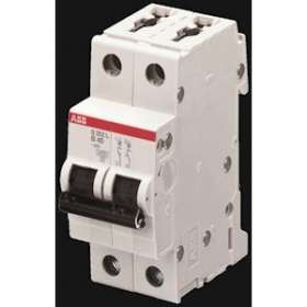 Disjoncteur S202L 2P 50A Courbe C Raccordement à vis - 6KA (2Modules)|ABB-ABB350243