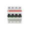 S200 Disjoncteur modulaire- 4P - 6A courbe C - 6000A/10kA (4 modules)-peignable