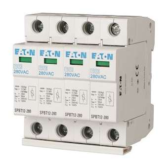 Kit parafoudre, kit TN-S, 4p|Eaton industries-EONSPBT12-280-4