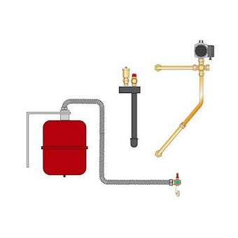 Kit de raccordement au circuit chauffage droite-gauche|De Dietrich-DDQ100005977