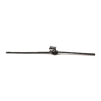 Lanière de fixation pour bord de tôle 200 x 4.6 mm en PA66HIRHS noir-T50SOSEC5B|HellermannTyton-HNE15040591