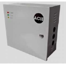 Coffret Alimentation Régulé 220V-27V-1,5A Boît. Métal, 2 Batteries 7Ah À Prévoir|Acie-AIEPAC1.5-24