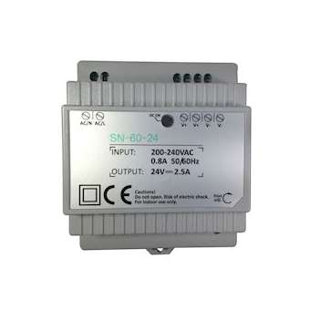 Alimentation Rail-Din 24V 2,5A|Acie-AIECCR24-2,5