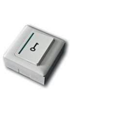 Bouton Poussoir No, Boîtier Abs Avec Symbole Clé, Montage Applique|Acie-AIEBOPO
