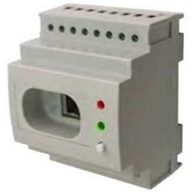 Contrôleur Ip Pour 2 Lecteurs Ou Portes, Boîtier Abs, 12V, Web Server Rail Din|Acie-AIEADIP-DIN-RJ45