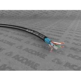 câble F/UTP cat6A INT/EXT LSOH-FR 4P touret 500m noir Dca|Acome-ACOR7690A-T500