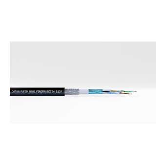 câble F/FTP cat6A ARME LSOH-FR 4P touret 500m noir B2ca|Acome-ACOR8795A-T500