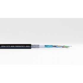 câble F/FTP cat6A ARME LSOH-FR 4P touret 500m noir B2ca|Acome-ACOR8795A-T500