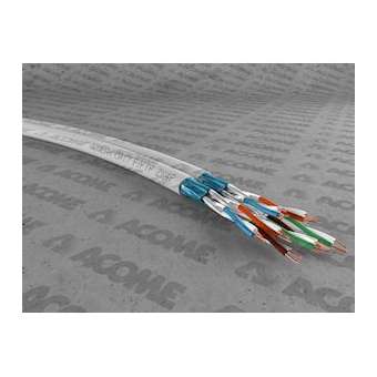 câble F/FTP cat7 LSOH-FR 2x4P touret 500m vert Dca|Acome-ACOR7486A-T500