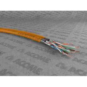 câble S/FTP cat7 LSOH-FR 2x4P touret 500m orange Cca|Acome-ACOR8205E-T500