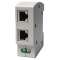 Parafoudre VARIO liaison Ethernet/POE RJ45 Fem/Fem 1000Mbits In 2,5kA Iimp 0,5kA|Adee electronic-ADY069206