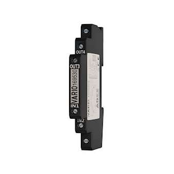 Paraf mod Cfa 1 paire, slim 6,2mm, Un 48V, Uc 55Vdc, Up 70V, Classe D1, In 5kA|Adee electronic-ADY169530