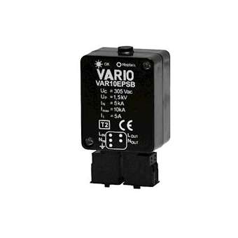 Paraf intégration connexi série bornier voyant Imax10kA/Uc320V/Up1,5kV|Adee electronic-ADY060010