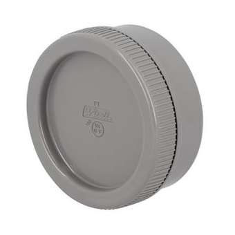 Tampon de visite avec bouchon mf d.100|Nicoll-NCLFT