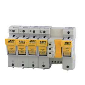 Boitier parafoudre FUSADEE tétrapolaire Medium 15KW contrôleur Up 0,8kV|Adee electronic-ADY021152