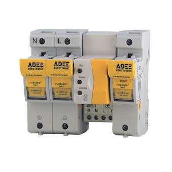 Parafoudre Modulaire FUSADEE bipolaire Medium 15KW contrôleur Up 0,8kV|Adee electronic-ADY021142