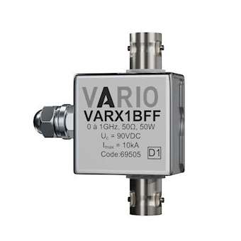 Paraf coaxe VARIO liaison vidéo/réseau 50ohms BNCF/F Uc72V Imax10kA Iimp2kA (D1)|Adee electronic-ADY069505