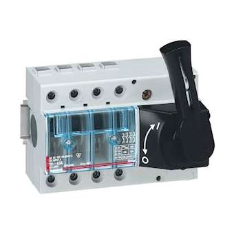 Interrupteur-sectionneur Vistop 63A - 4P avec commande frontale et poignée noire|Legrand-LEG022515