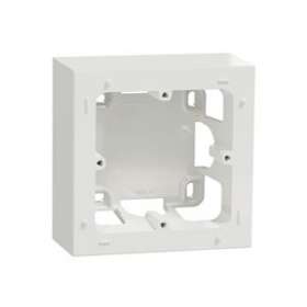 Odace Styl, boîte pour montage en saillie Blanc, 1 poste|Schneider Electric-SCHS520762