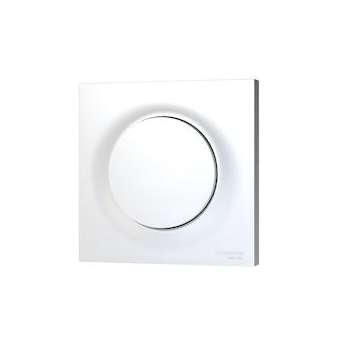 Emetteur mural blanc complet compatible ODACE 1 touche|Adee electronic-ADY10020095
