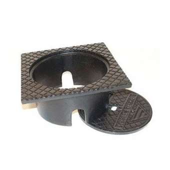 Regard de visite en fonte diamètre 185mm hauteur 80mm|Adee electronic-ADY092951