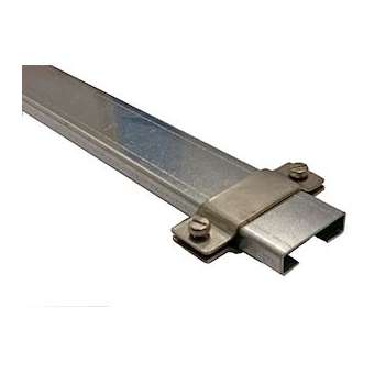 Gaine de protection acier galvanisé pour ruban et 3 fixations|Adee electronic-ADY092201