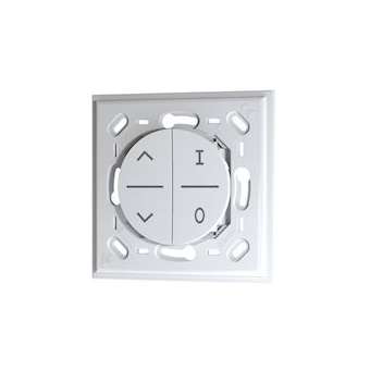 Kit support blanc compatible ODACE 2 touches Volet Roulant et I/O|Adee electronic-ADY10040014