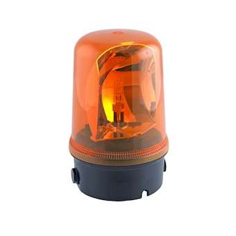 Maxi feu tournant 40W 230Vca Orange 220xø140mm IP65|AE&T-APQO400T2302